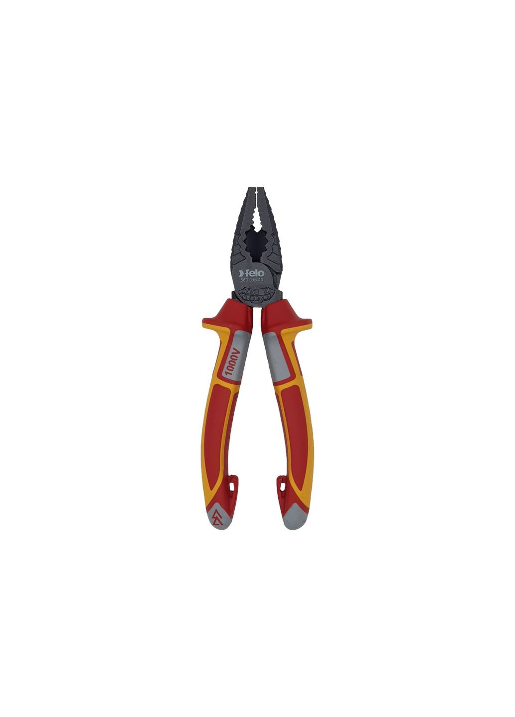 Диэлектрические комбинированные плоскокубцы 160 мм, до 1000 В 58001640 (11441) Felo (295039351)