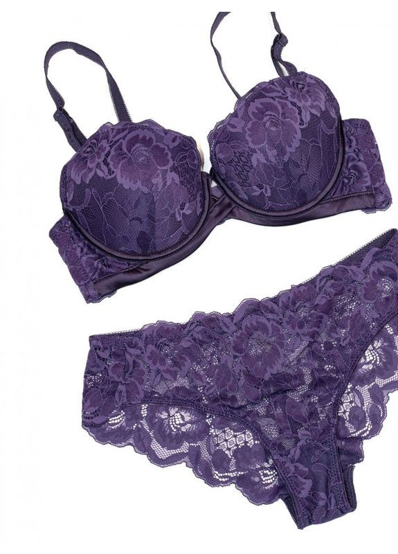 Сиреневый демисезонный комплект bl2-246 темно-сиреневый ISSA PLUS