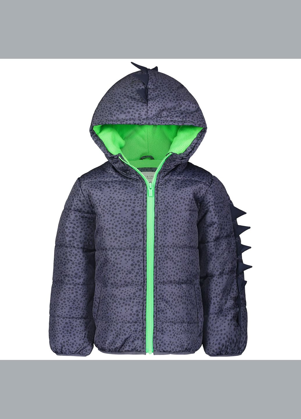 Голубая зимняя куртка для мальчика 141-148 см (c220b164__slate blue) Carter's