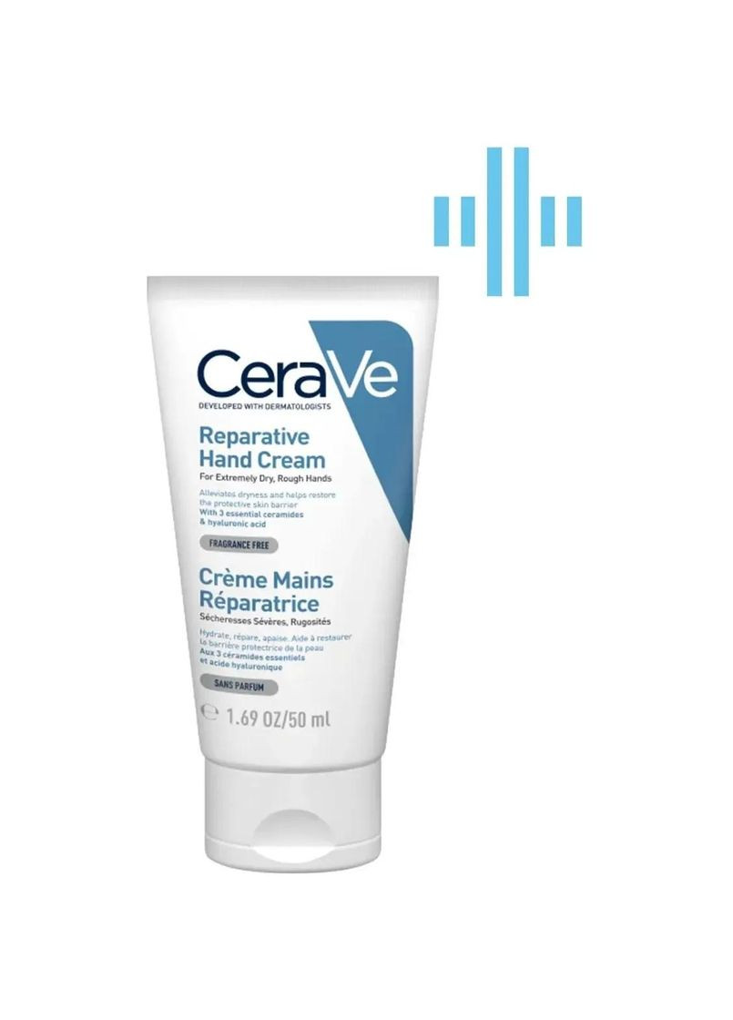 CeraVe Відновлювальний крем для рук для дуже сухої та огрубілої шкіри, 50 мл — Крем, США (328396889)