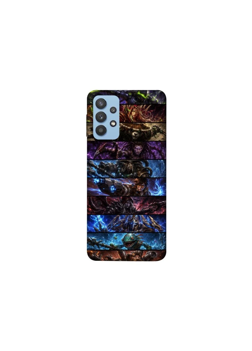 Чохол на Samsung Galaxy M32 Blizzard ver.2 Frontalka (395816455)