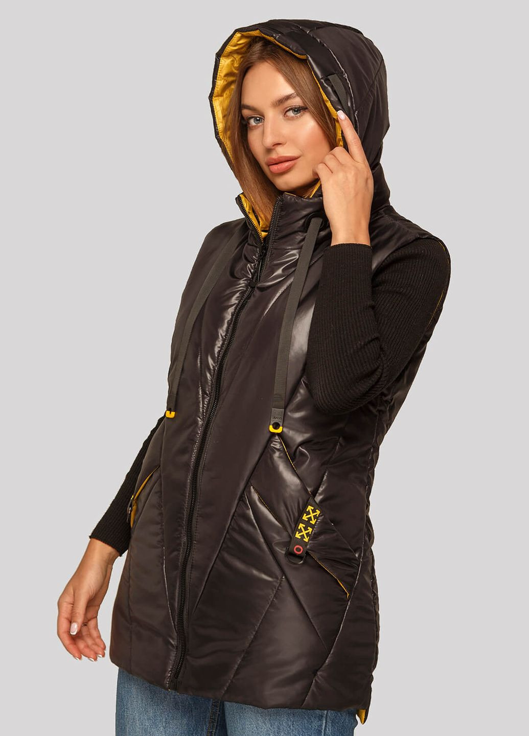 Жилет жіночій з капюшоном "Даяна" MioRichi (324749501)