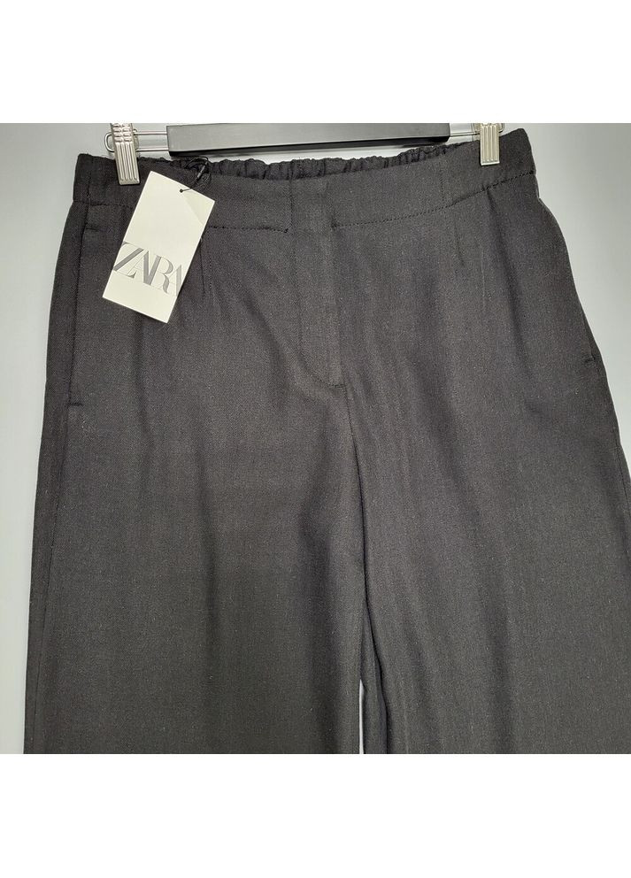 Штани із суміші льону 4043/271/800 Zara (370205023)