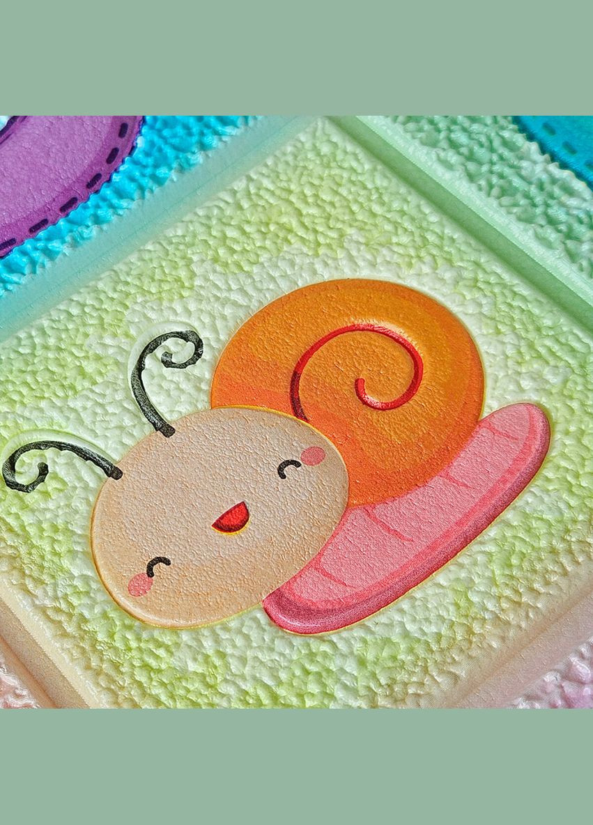 Набір панелей стінових 3D Абетка (2шт) 700*1400*4mm (D) SW-00002352 Sticker Wall (316100994)