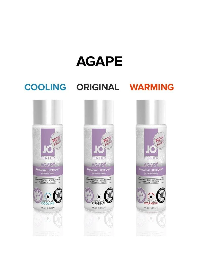 Розігріваючий лубрикант AGAPE — WARMING, 60 мл System JO (372737918)