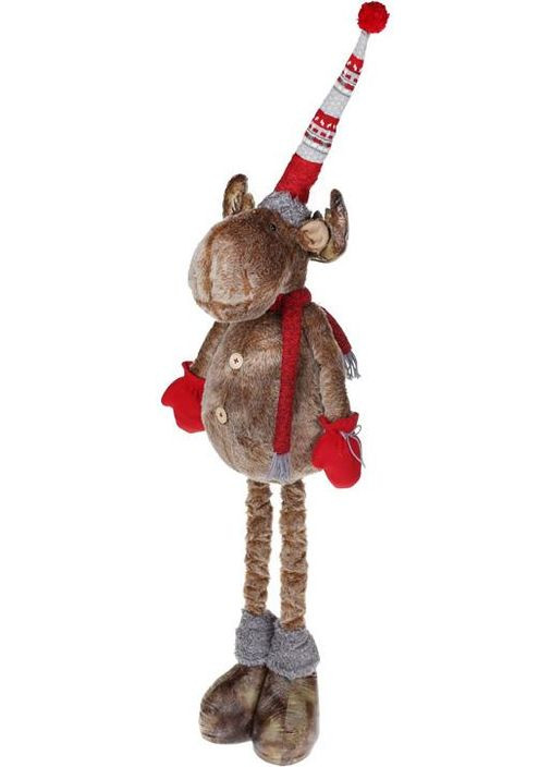 Мягкая игрушка "Лось" на телескопических ногах 66-123см Bona (372176036)