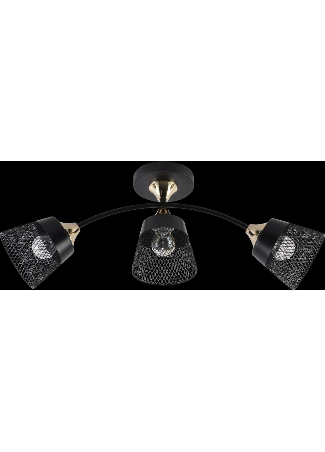 Люстра в стилі лофт IS XA1539/3 BK+FGD Valeso (293516483)