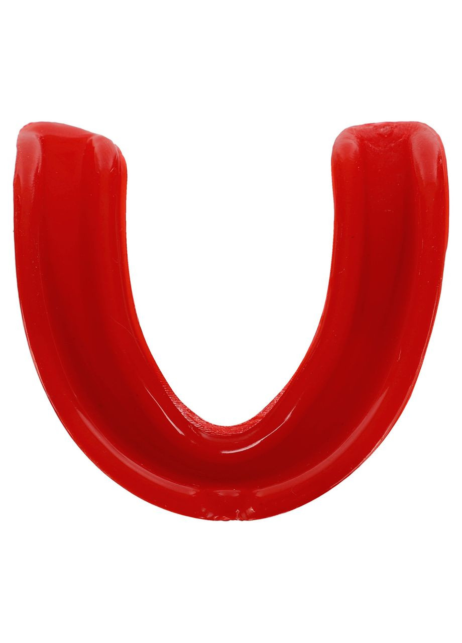 Капа боксерская односторонняя (одночелюстная) двухкомпонентная TWN TW-006-2COLOR (TW-006-2COLOR_Белый-красный) No Brand (369766642)