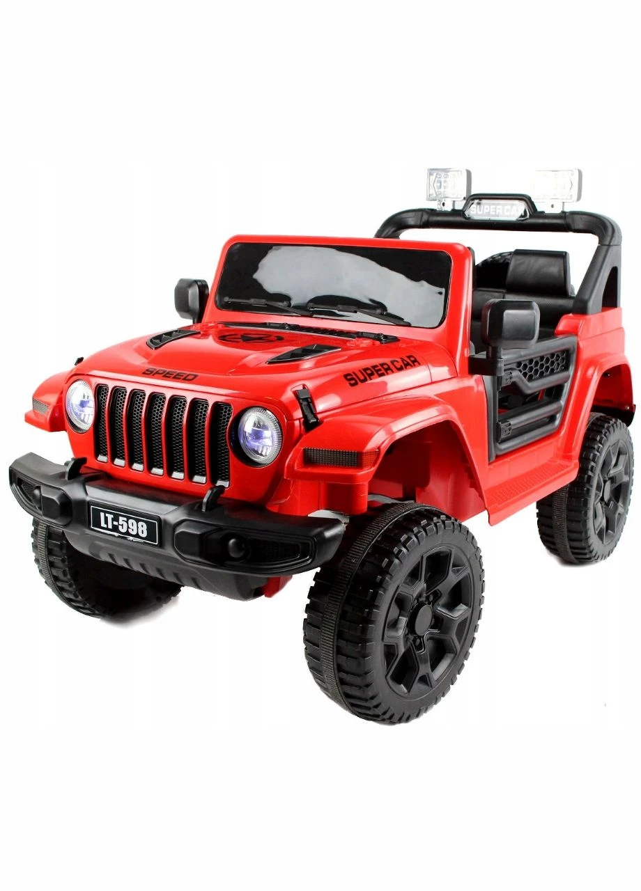 Дитячий електромобіль LT 4x4 червоний PlayHouse (Польща) Jeep (389082310)