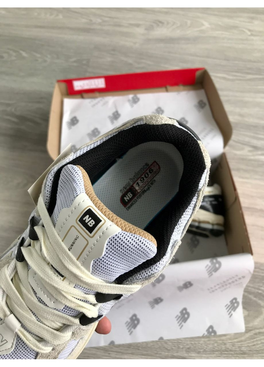 Білі Осінні кросівки чоловічі і жіночі new balance 1906d protection pack white | нью беланс 1906d білі No Brand