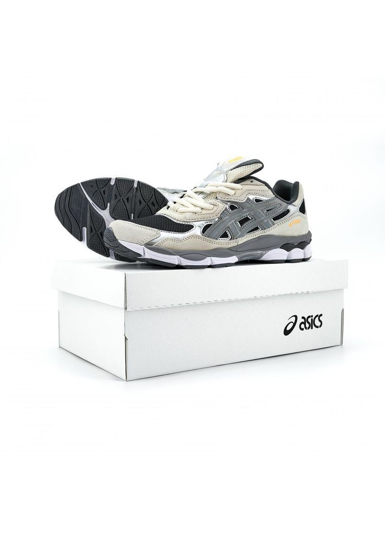 КРОСІВКИ ЖІНОЧІ ASICS GEL-NYC BEIGE BLACK АСІКС ГЕЛЬ НЮК ЧОРНІ No Brand чорні демісезони (391951355)