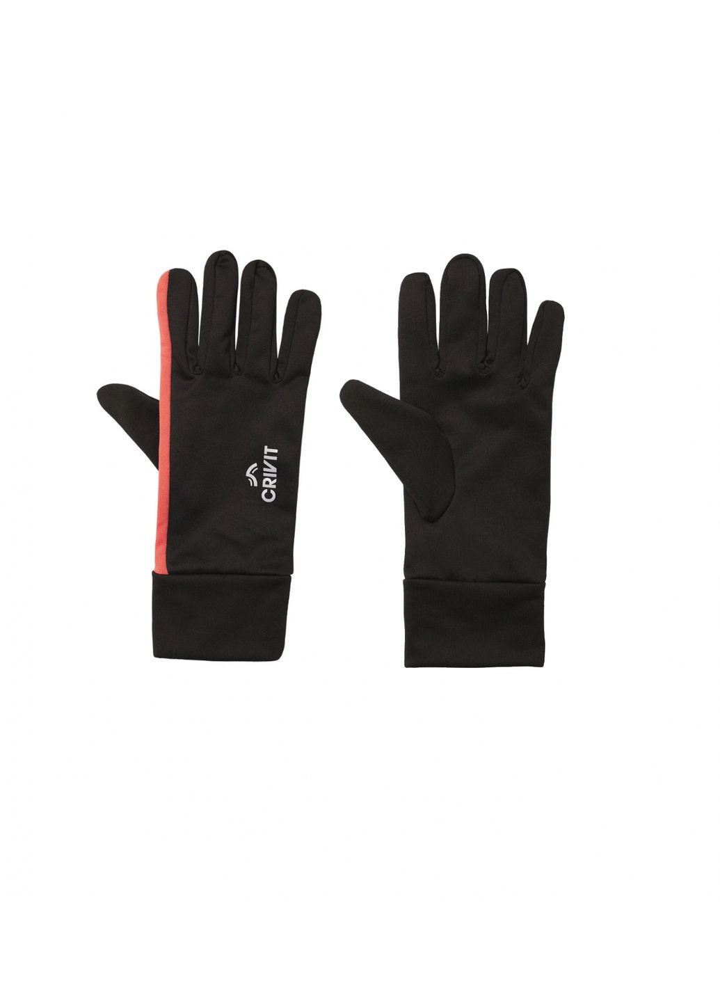 Рукавички з сенсорним пальцем для жінки CREORA® 424555-ж чорний Crivit (321866560)