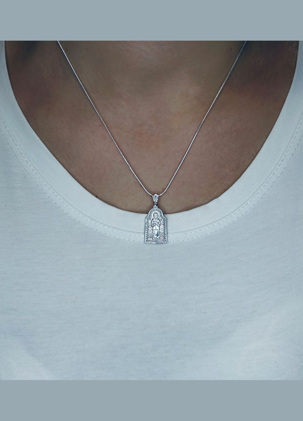 Серебряная подвеска-ладанка "Святая Ксения" ✨ | Символ веры и духовной защиты Family Jewelry House (338438256)