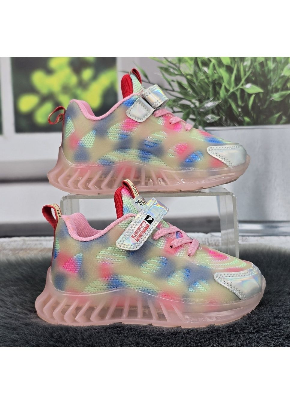 Красные демисезонные кроссовки детские для девочки Paliament