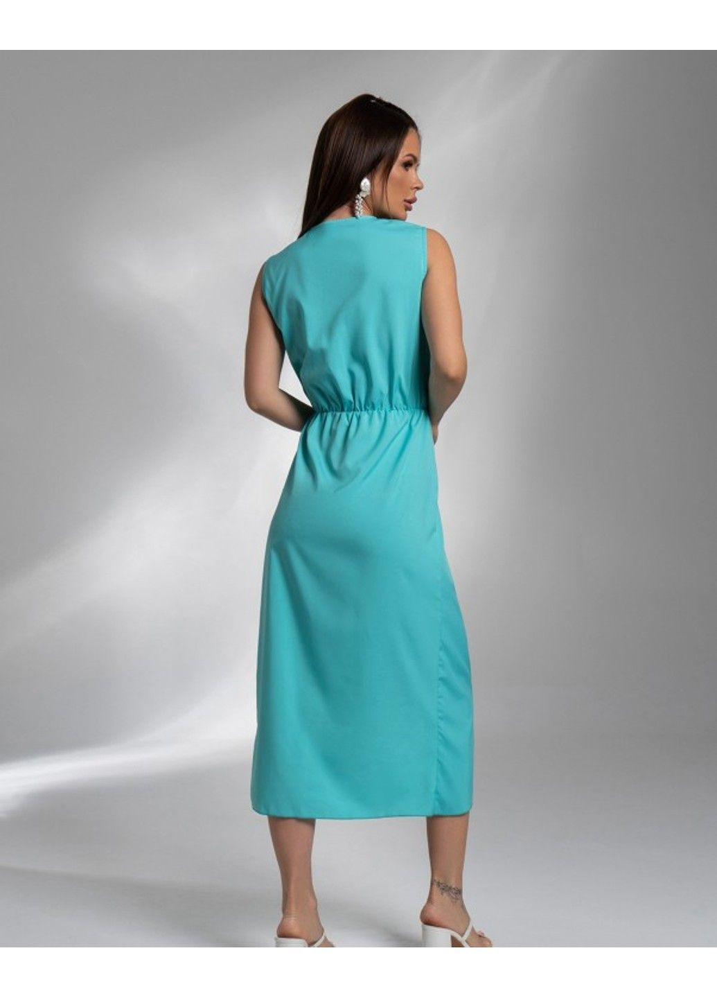 М'ятна повсякденний сукня 14578 m м'ятний ISSA PLUS