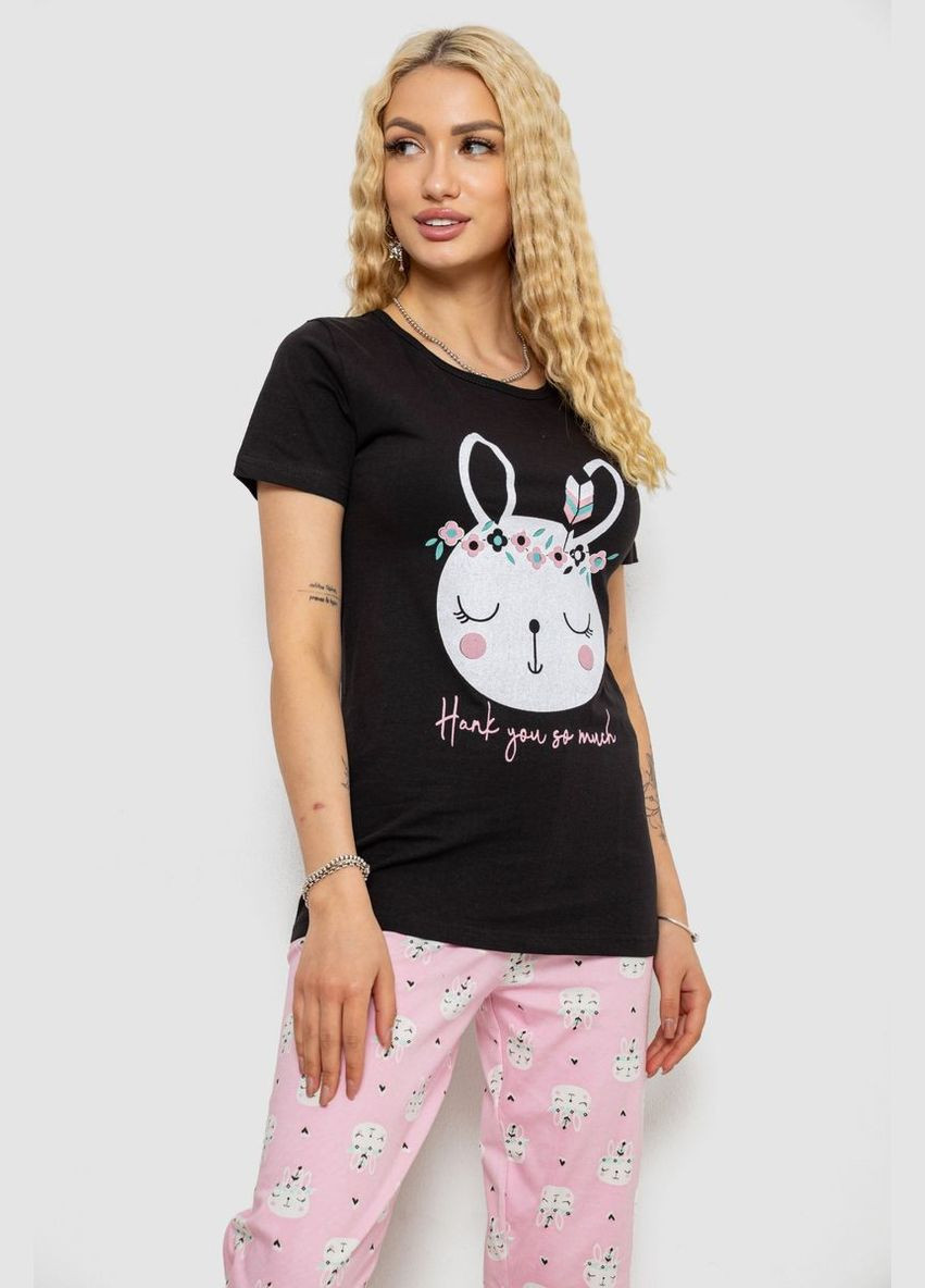 Комбінована піжама жіноча з принтом Ager 243R15908