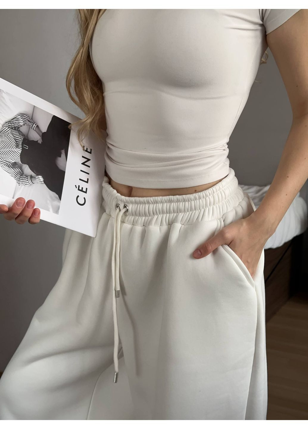 Женские брюки свободного кроя на флисе Avanti (365730686)