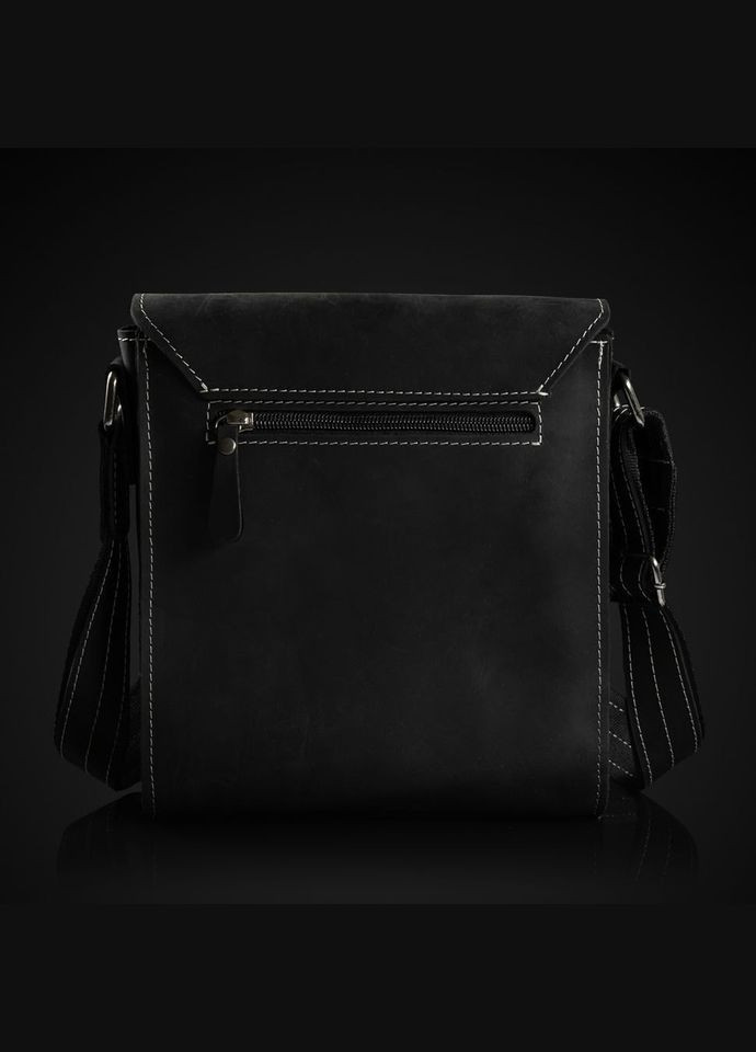 Мужская кожаная сумка на плечо, цвет черный, tid3027 Tiding (315773132)