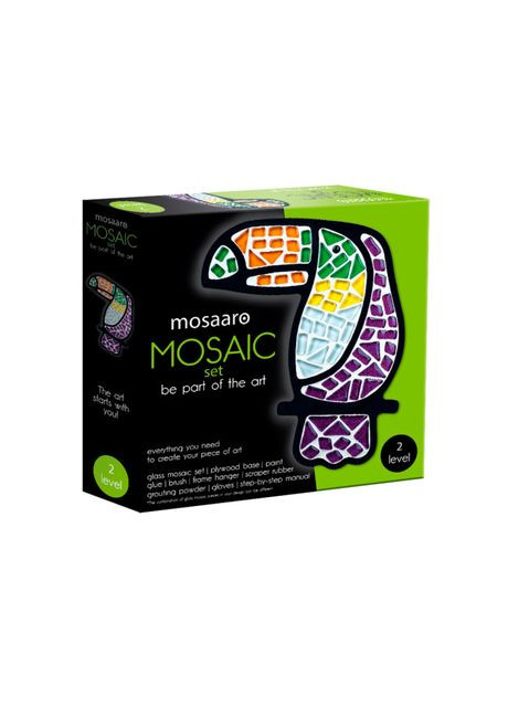 Набір скляної мозаїки Кришталеве скло Тукан (MA2001) Mosaaro (370968401)