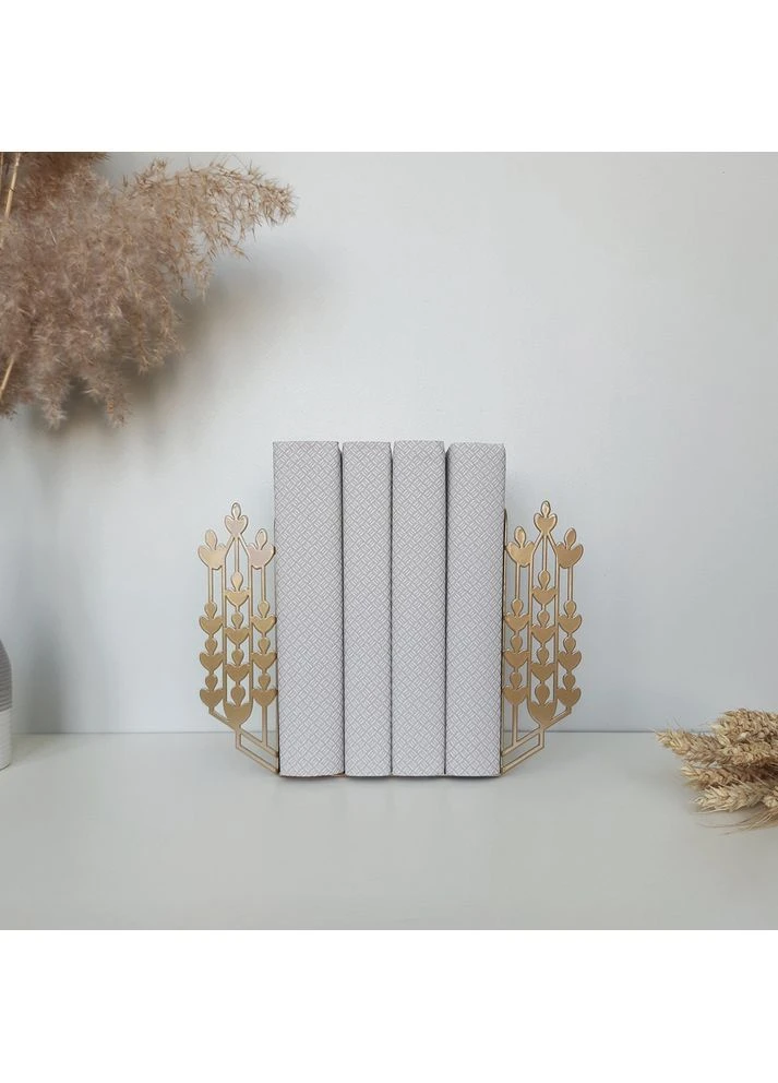 Упоры для книг Grano 30x20 см 2 шт Бронзовый (G-045) Glozis (380312354)