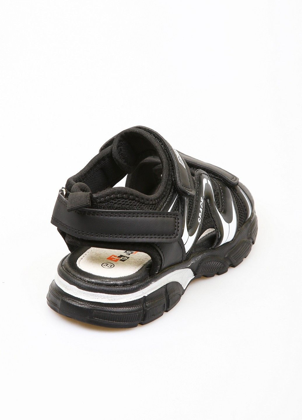 Черные кэжуал сандалии Jong Golf