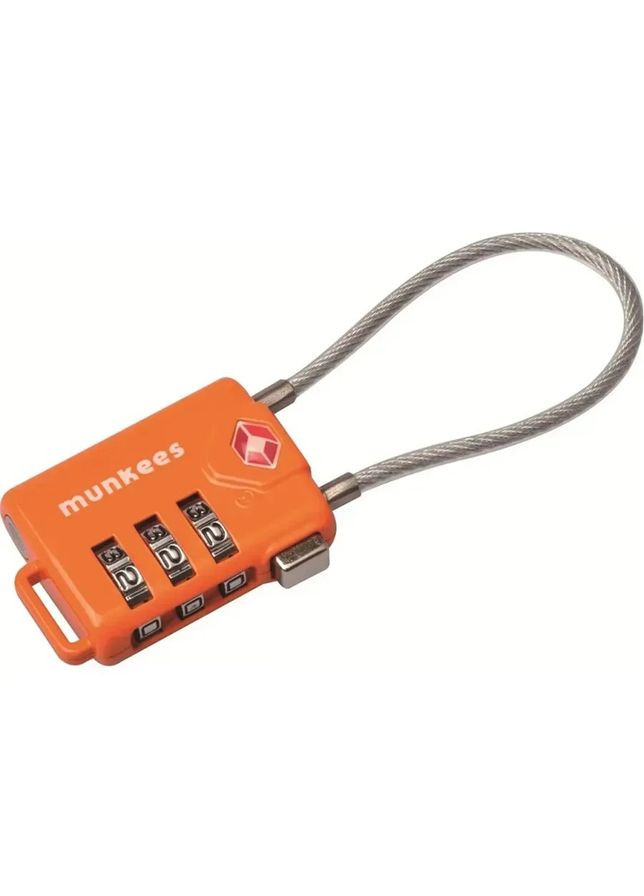 Брелок-замок 3609 TSA Cable Combi Lock Munkees (365307841)