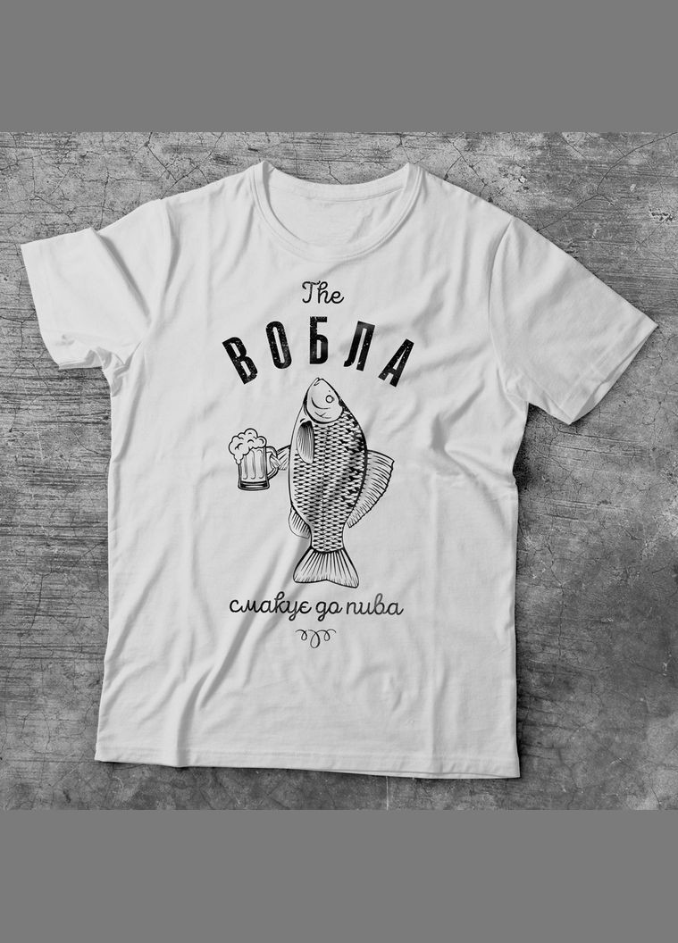 Футболка YOUstyle The ВОБЛА смакуе до пива 1023 Gildan (279540782)