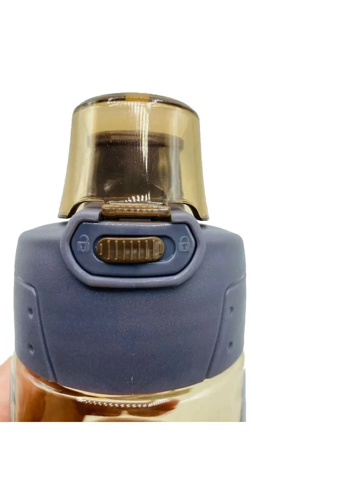 Пляшка для води CASNO 580 мл KXN-1179 Коричнева No Brand (385239192)