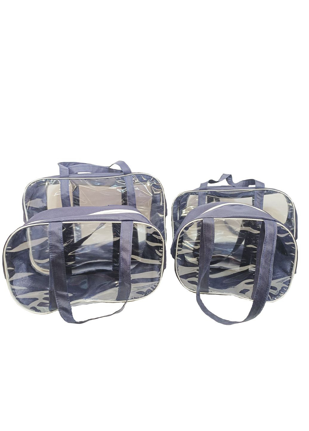 Набір з 4 сумок в пологовий будинок S+M+XL+XXL синій EcoNova (317574227)