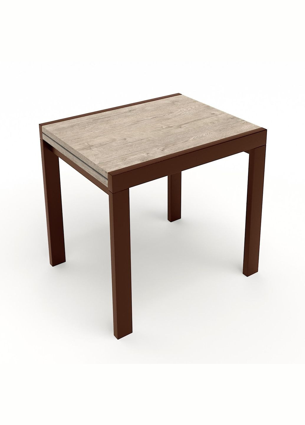 Стол обеденный раскладной Слайдер 815 Орех/Дуб шервуд (10000119) Fusion Furniture (341525496)