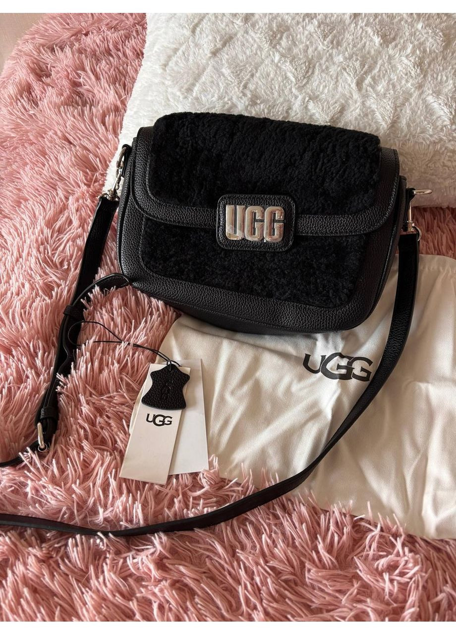 Стильна сумка УГГ чорна сумка, стильна сумочка UGG (366890472)