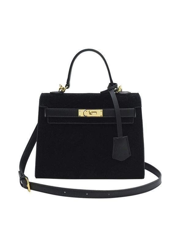 Женская сумка 2363 замшевая кросс-боди No Brand (344446591)