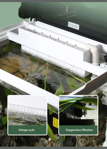 Аквариумный комплект HNE-300 белый 13л, 30х20х33 см Sunsun (333940698)