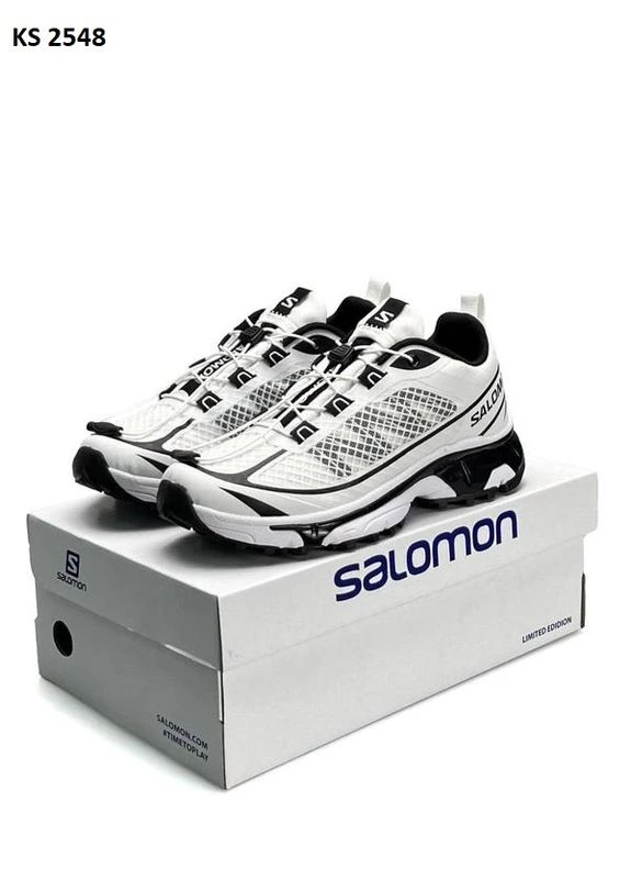 Белые летние кроссовки salomon xt-6 ft white саломон хт 6 No Brand
