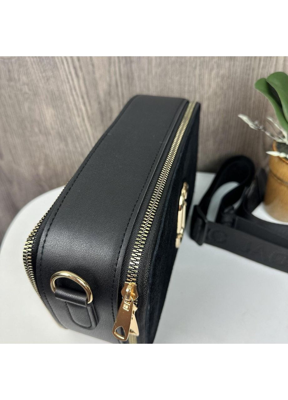 Женская сумочка клатч черная замша экокожа Jacobs (363135580)