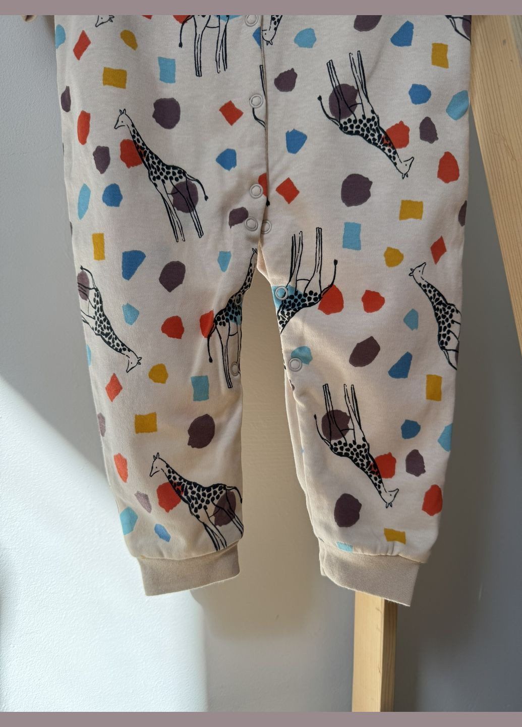 Ромпер / слип детский с открытой ножкой интерлок No Brand Чоловічок (303633213)