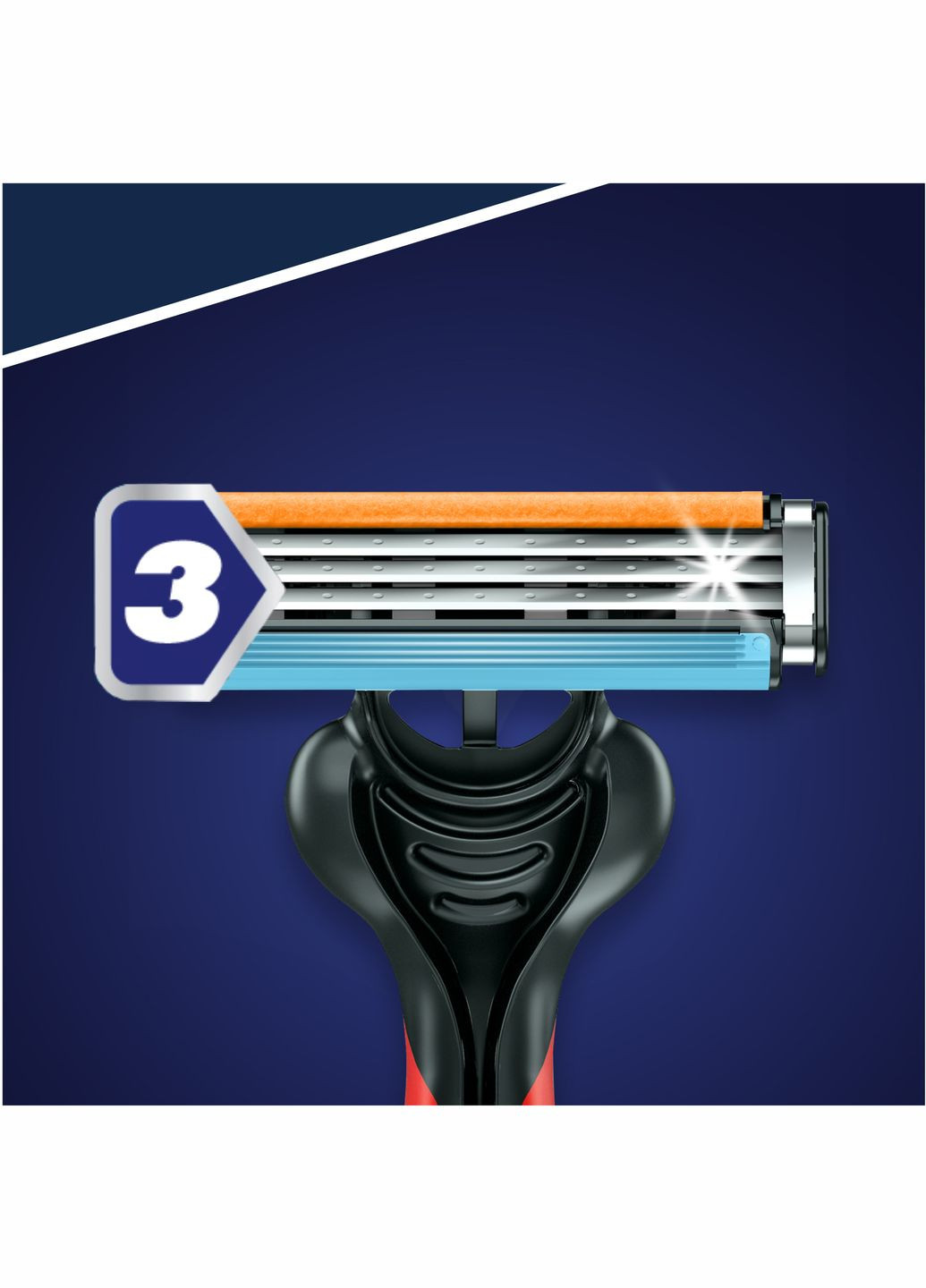 Одноразові станки для гоління Blue 3 Nitro, 6 шт Gillette (328397260)