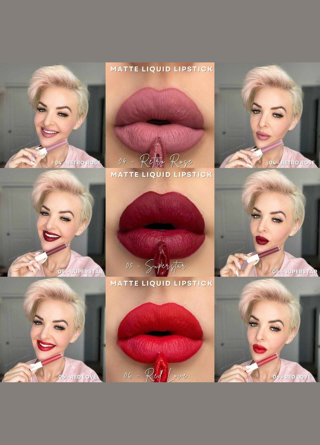 Жидкая Матовая Помада 08 Rose Dream 4 г Farmasi (295265857)