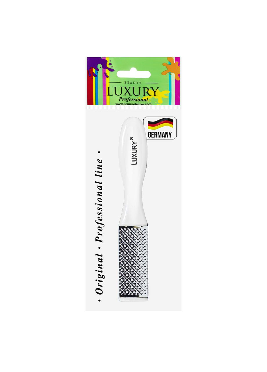 Терка для п'ят двостороння металева ТМ-01 Beauty LUXURY (302723064)