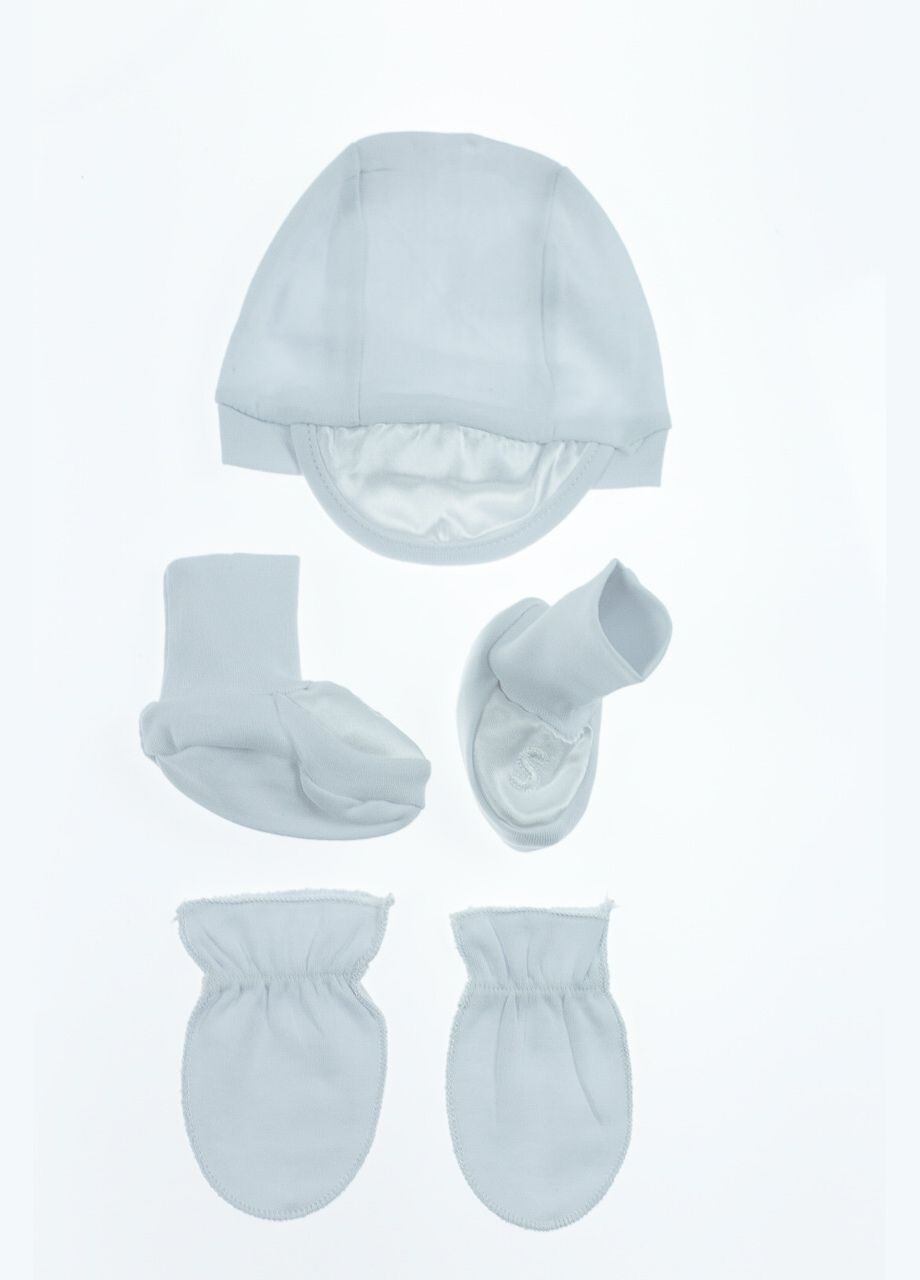 Білий демісезонний комплект на витяг для хлопчика інтерлок "s" білий 62 см (40431) BABYKROHA