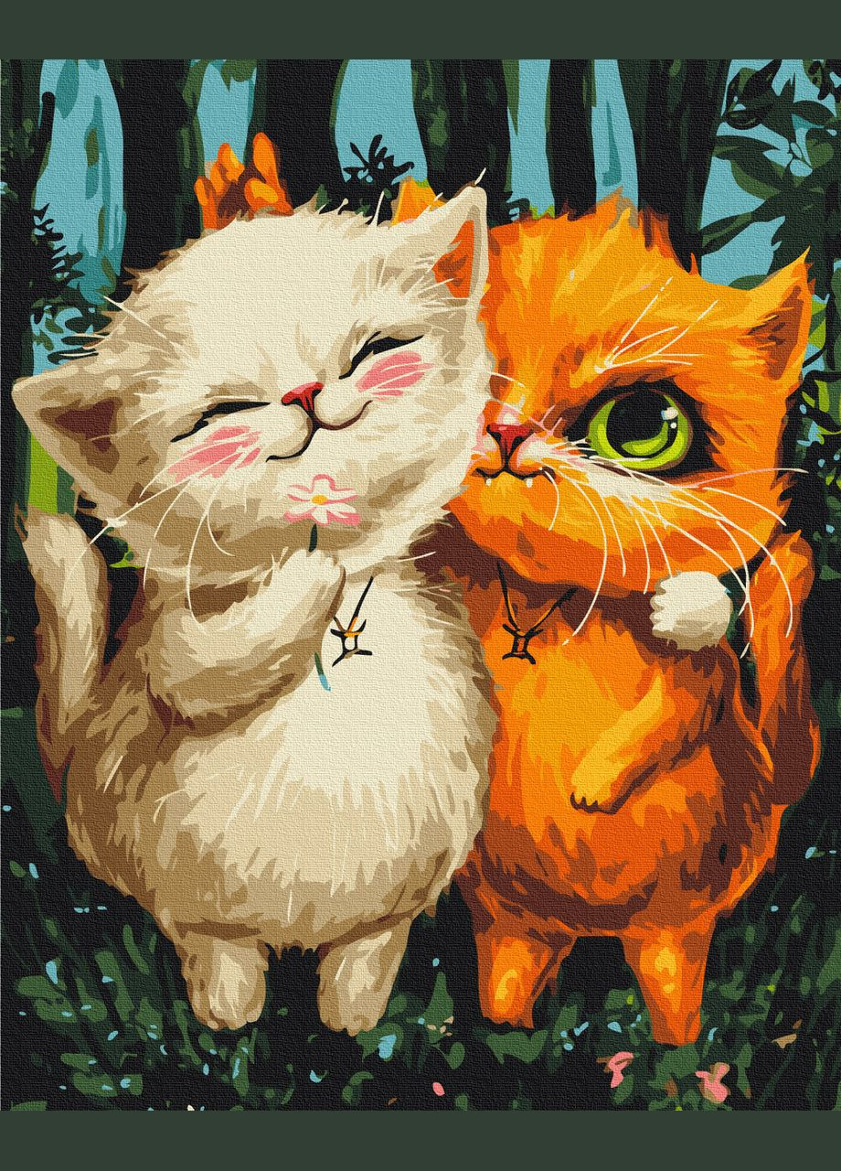 Котики Близнецы © Марианна Пащук Brushme (317274590)