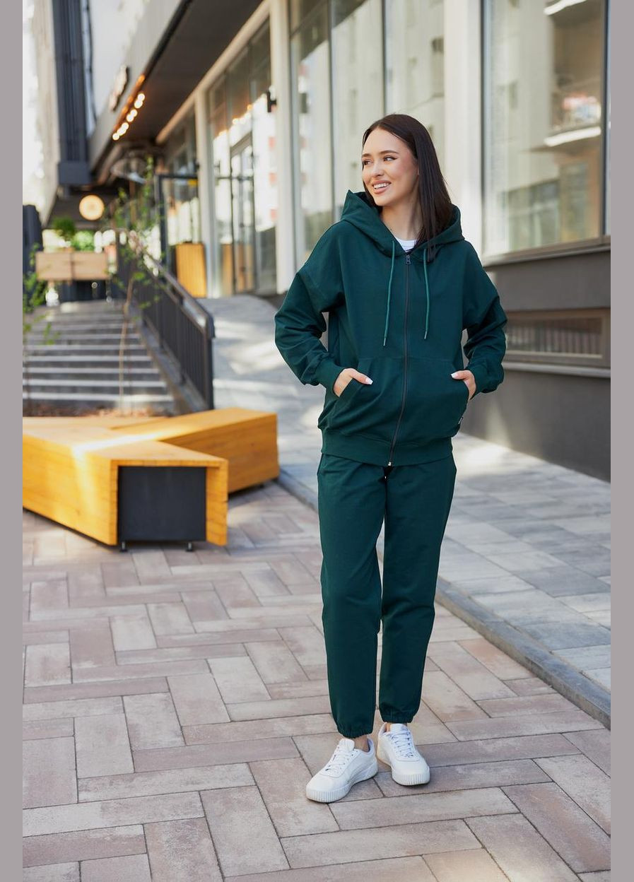 Женский спортивный костюм (худы на замке + джогеры) (М136.2) UMON (321998663)