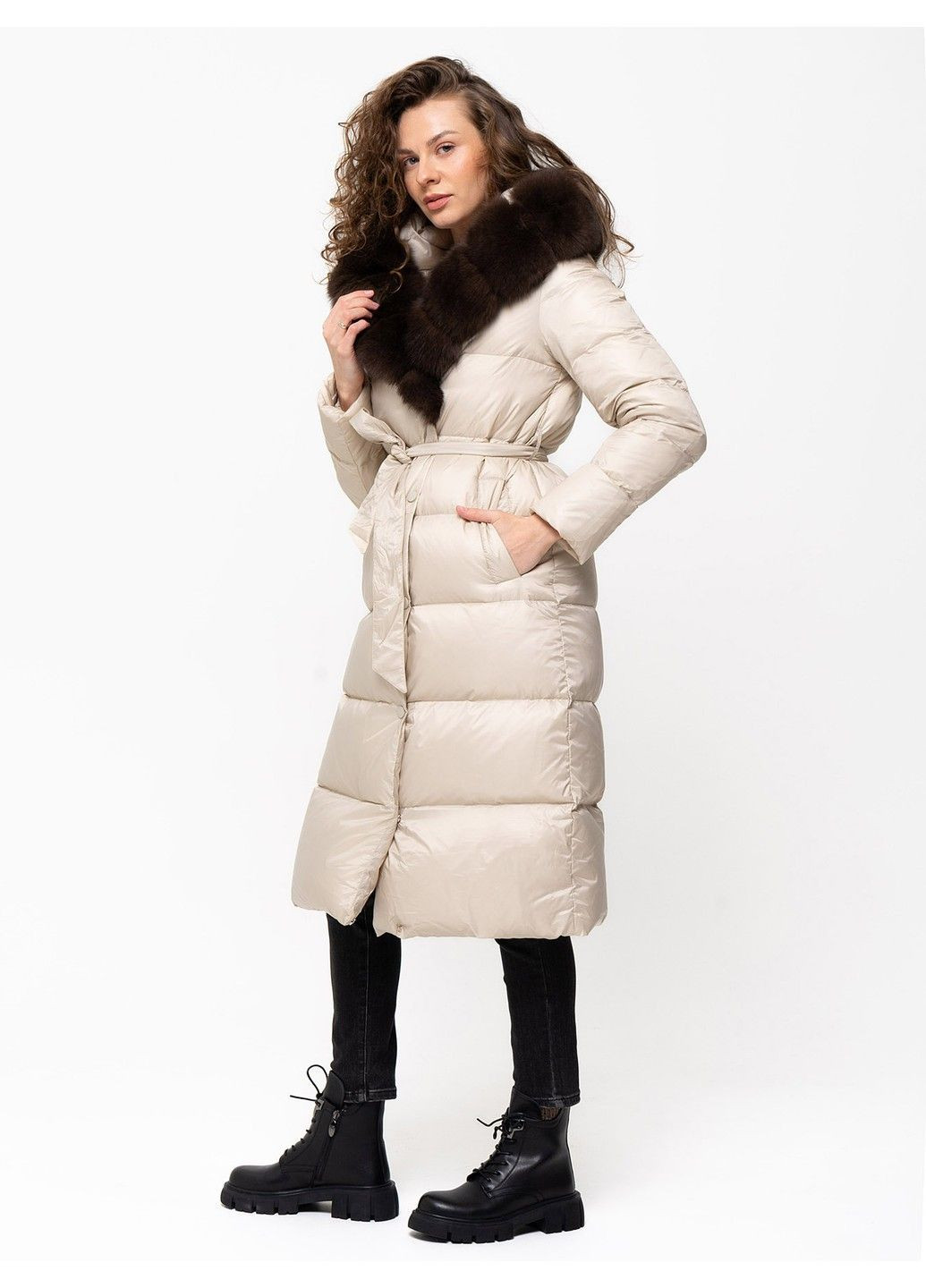Молочна зимня пальто 21 - 18130 Vivilona