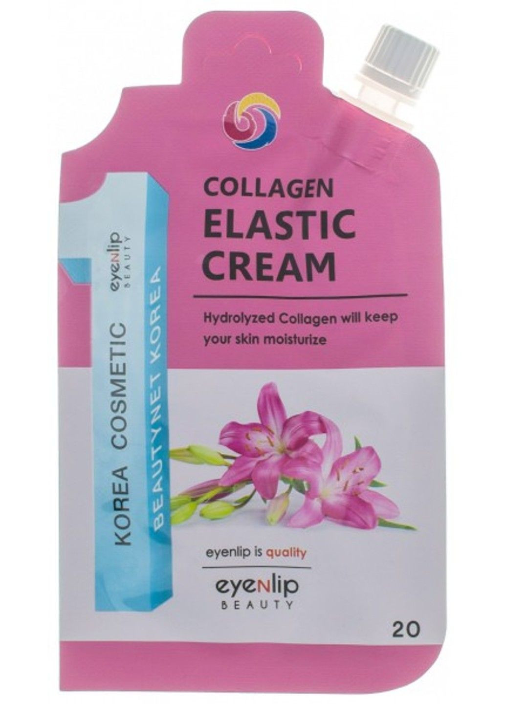 Eyenlip Крем подтягивающий с коллагеном для лица COLLAGEN ELASTIC CREAM 20ml — Крем, Южная Корея (301083977)