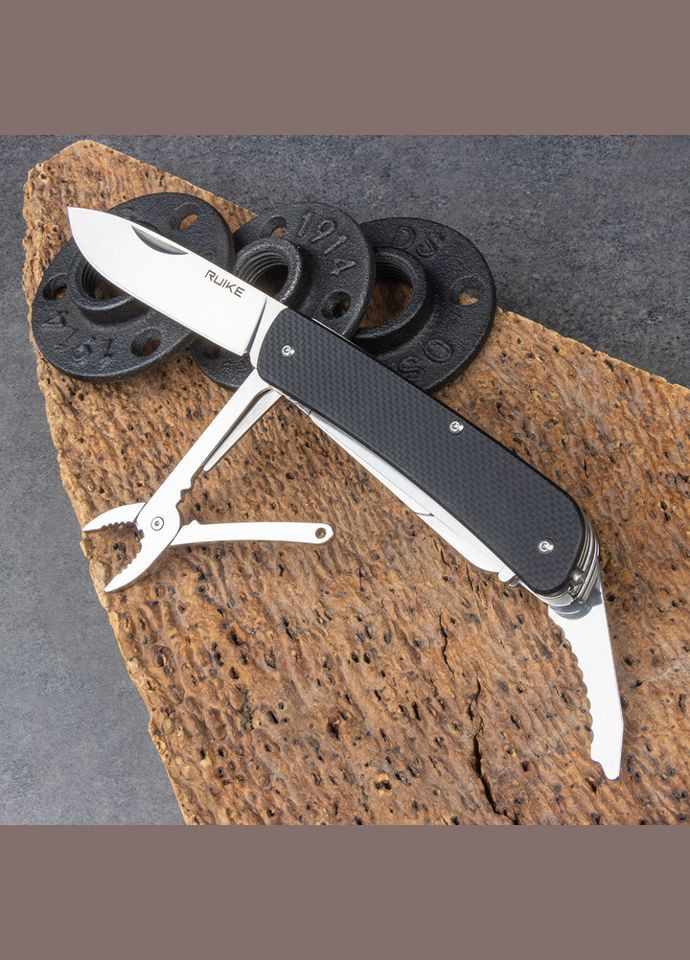 Багатофункціональний ніж Criterion Collection L41 чорний (A-015900) Ruike (319391224)