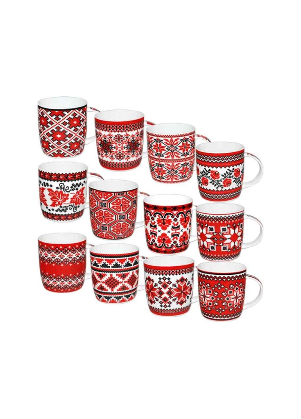 Чашка 360 мл Вишиванка 2183-1 ТМ SNT (304644284)