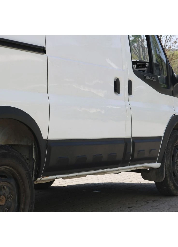 Дверные молдинги EuroCap (6 шт,, короткая база) для Ford Transit 2000-2014 гг ABS (392721221)