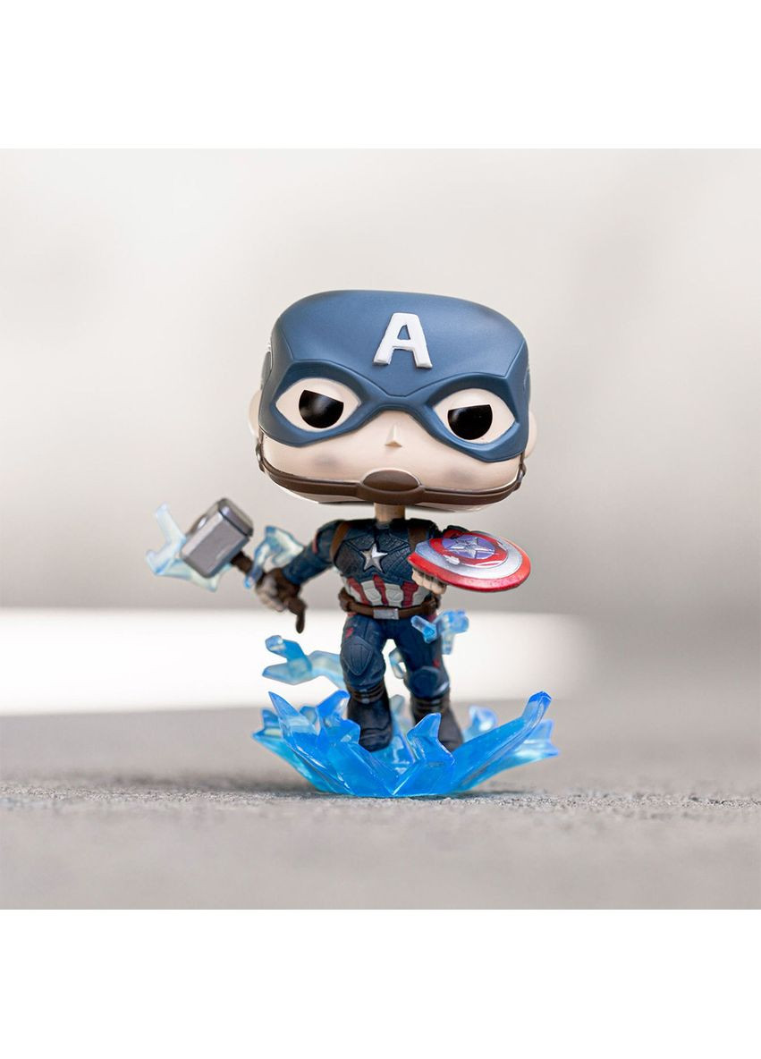 Ігрова фігурка POP! серії Месники: Феніал - Капітан Америка з м'єніром (45137) Funko (342752859)