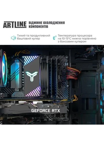 Компьютер Gaming X47 Windows 11 Home (X47v102Win) ARTLINE (376529565)