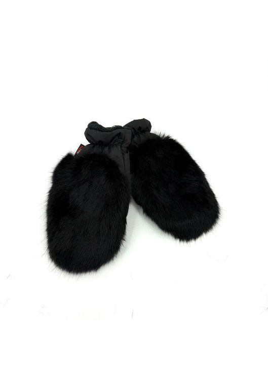 Детские перчатки, арт. AV-010, черный кролик, 10-14 лет Fiona (361858276)